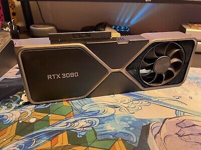 NVIDIA GeForce RTX 3080 Founders Edition 10GB GDDR6X Graphics Card NON-LHR