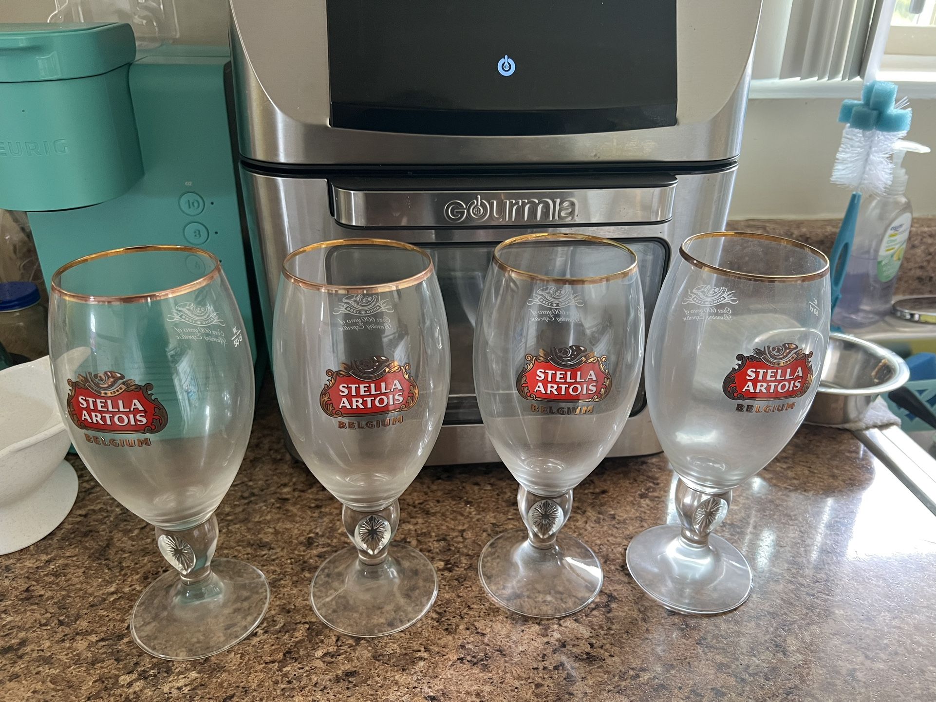 Stella Artois Belgium Glasses 