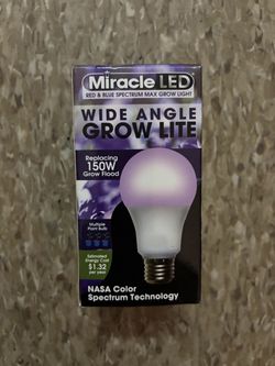Miracle LED Wide Angle Grow Lite Bulb