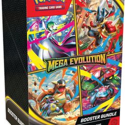 Pokemon TCG: Mega Evolution Booster Bundle