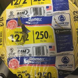 Romex 12-2.  250ft.  