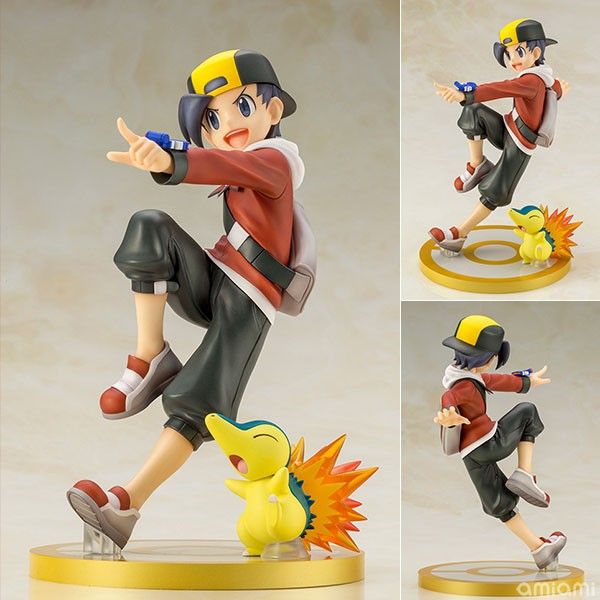 Kotobukiya ARTFX J Pokémon Series Ethan With Cyndaquil