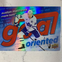 2025-26 Upper Deck Goal Oriented #GO-17 Auston MATTHEWS