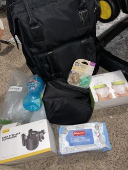 Diaper Bag Plus Baby Items
