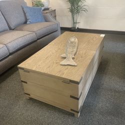 Gently Used Hammary Storage Coffee Table
