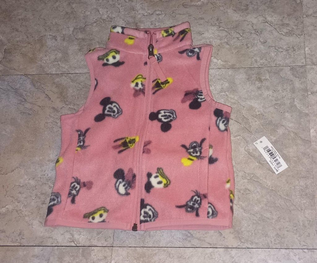Disney Minnie Mouse Fleece Vest