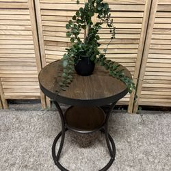 Pottery Barn Reclaimed Wood End Table