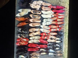 Lot Of Brand New Woman’s Shoes Some Still Have Tag !!