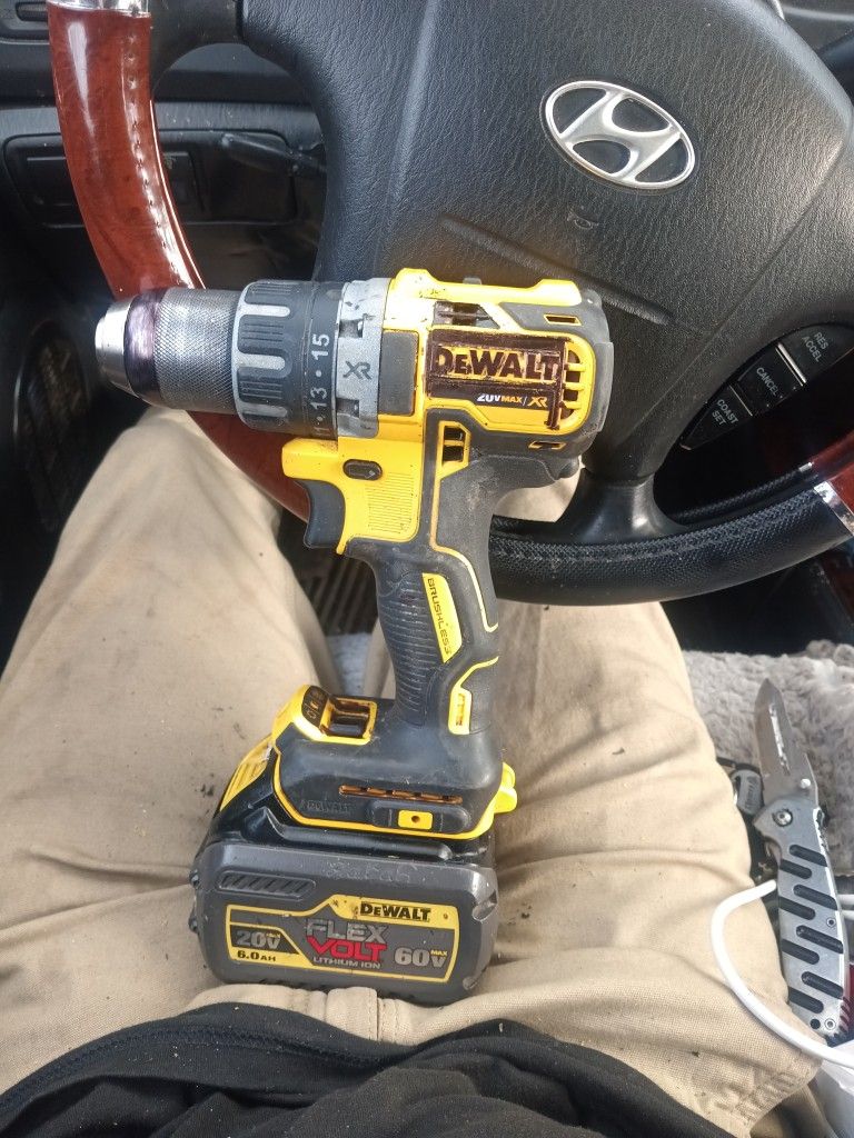 20 Volt Max XR Brushless DeWalt Drill