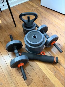 Dumbbell set adjustable