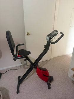 Power Life Folding Magnetic Exercise Bike – Upright/Recumbent