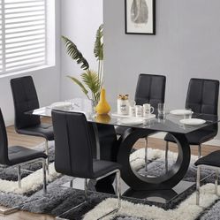 7 PC DINING TABLE SET NEW IN BOX 