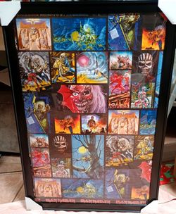 Iron Maiden 20 X 30 Frame