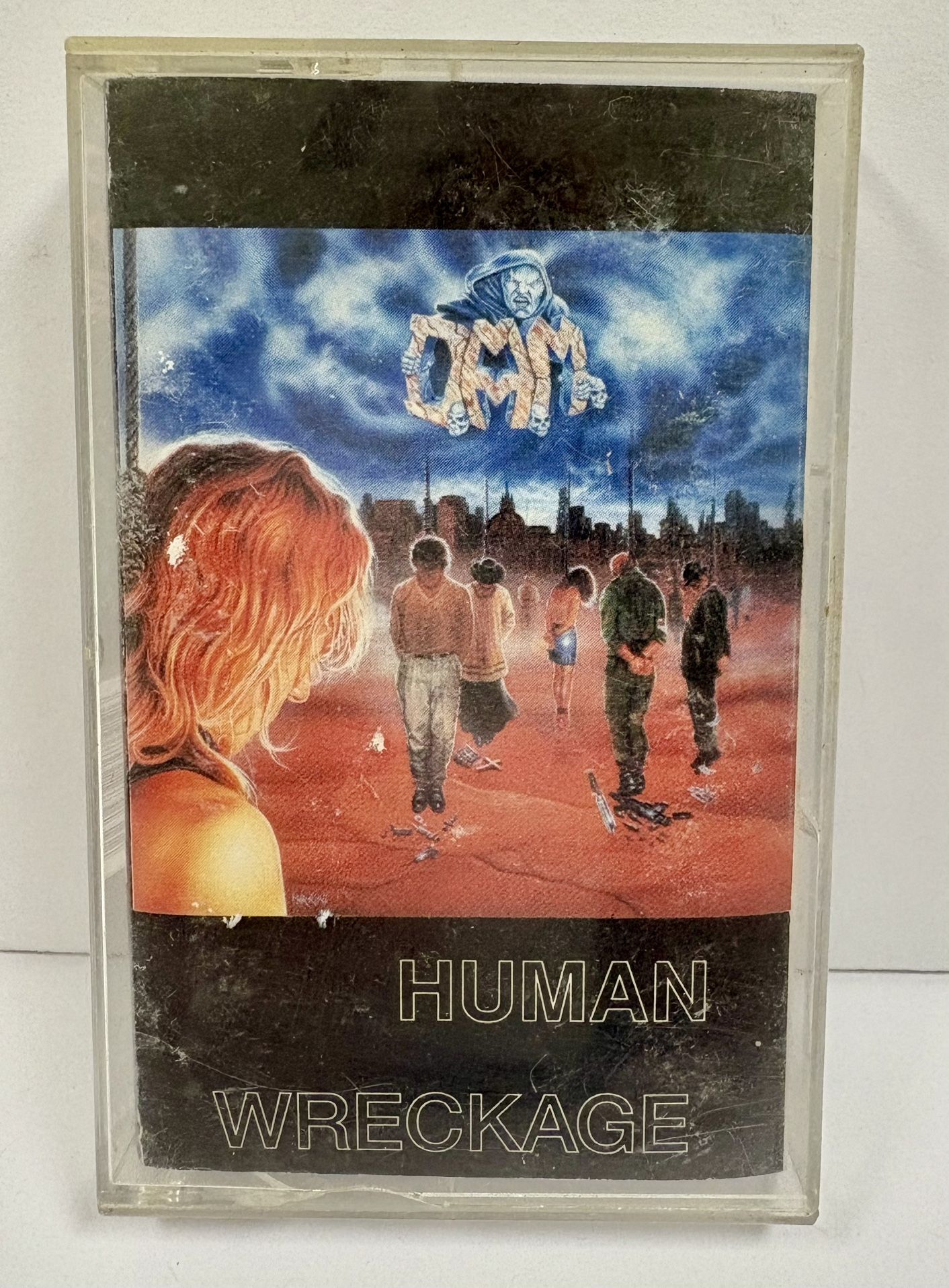 D.A.M. Human Wreckage 89 Thrash Metal Cassette Tape
