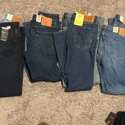 New Levi’s All With Tags 