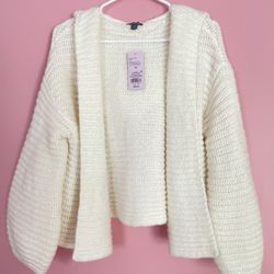 New women's knitted cardigan, size XS