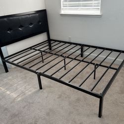Almost Brand New Full Size Bed Frame With Great Condition