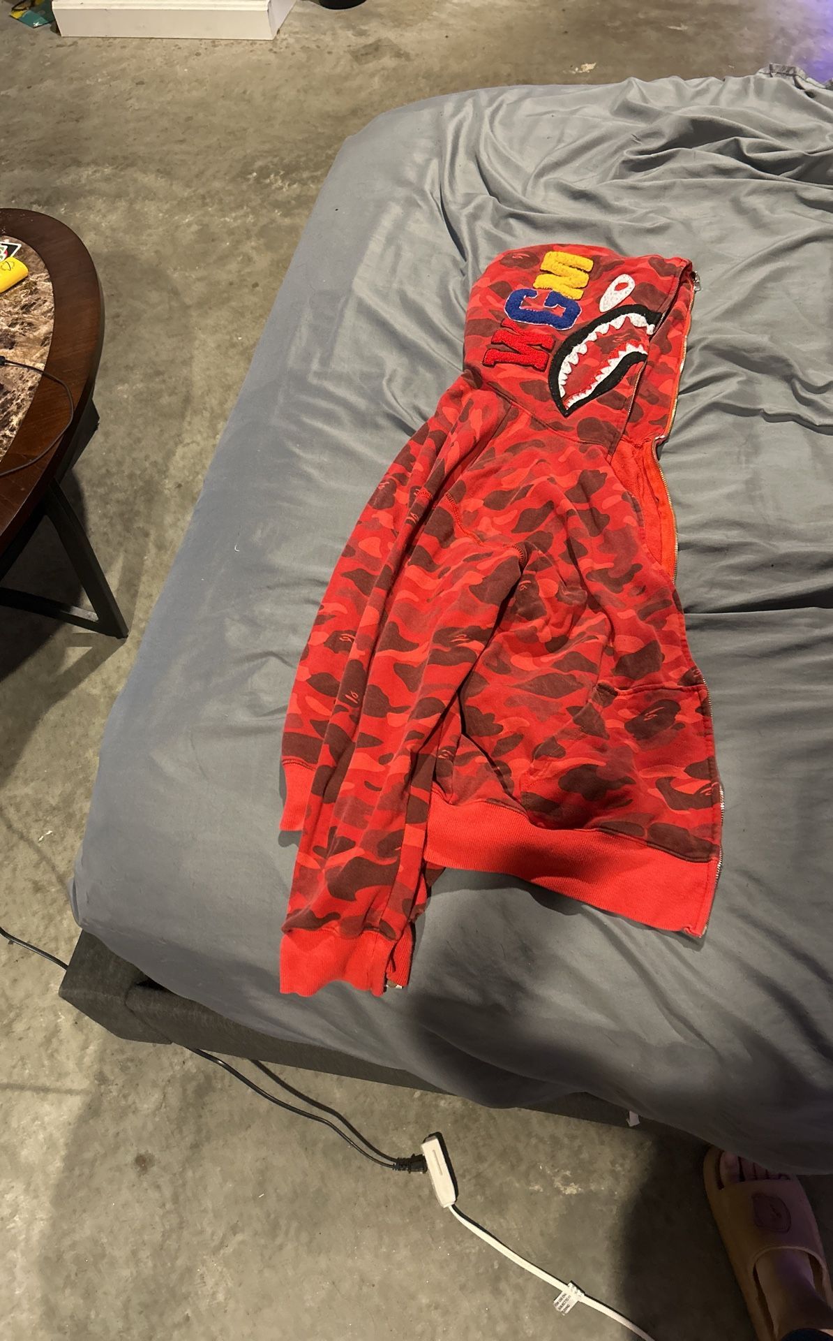 red bape jacket size medium
