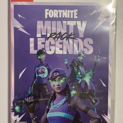 Fortnite Minty Rack Legends Game Add-On Nintendo Switch 