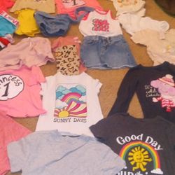 Little Girl 4&6 New & Lightly Back To School Lot 