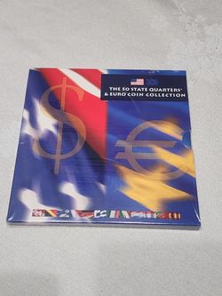 The 50 State Quarters & Euro Coin Collection