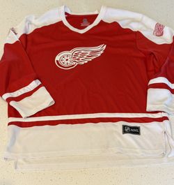 XL NHL Detroit Red Wings Men’s Red Home Hockey Jersey Official Shirt Sportswear 