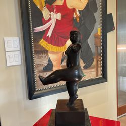 Contemporary Bronze Sculpture  (F. B reproduction )