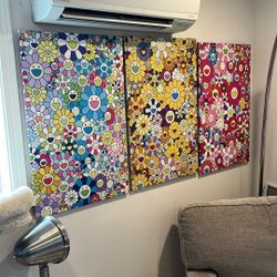 Takashi Murakami Wrapped Canvas Prints
