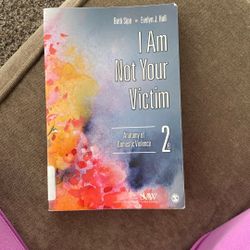 I Am Not Your Victim