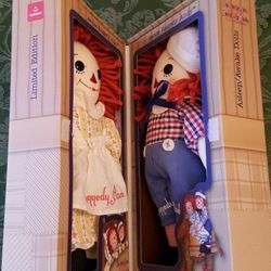 Raggedy Ann and Andy Asleep/Awake Gift Boxed Set Ltd. Edition