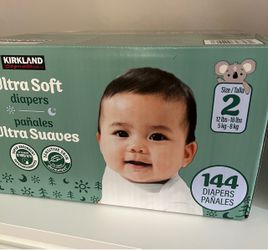 Kirkland Signature Ultra Soft Diapers Size 2