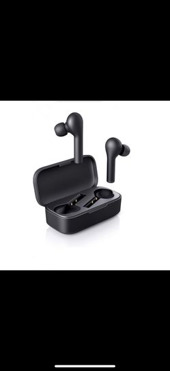AUKEY True Wireless Earbuds, Bluetooth 5 Headphones in Ear with Charging Case, Hands-Free Headset with Noise Cancellation Mic, Touch Control, 25 Hour
