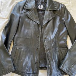 Womens Leather Jacket Small/medium