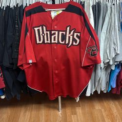Arizona Diamondbacks Eric Byrnes Baseball Jersey 2XL