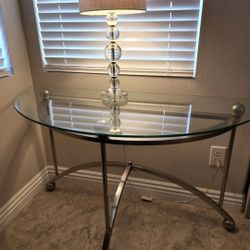 Glass Top Table