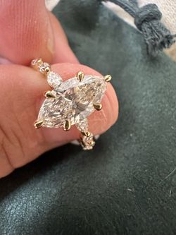 Brand new Brilliant Earth engagement ring