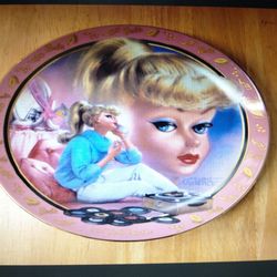 Vintage Barbie Collector Plate – Girl Talk Barbie 1999 – Limited Edition Wall Decor