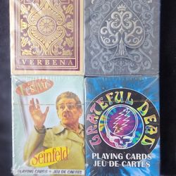 bicycle playing cards & great full dead playing cards bundle