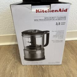 KitchenAid 3.5 Cup Food Chopper (Contour Silver) - With Box