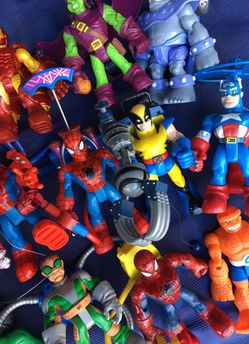 14 Marvel 6" Action Figures Rare HTF Collectible
