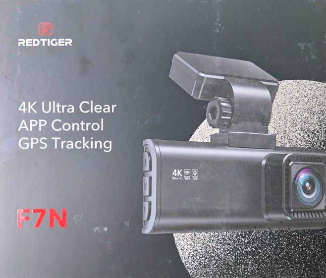 RED TIGER 4K ULTRA CLEAR ASH DASH CAMARA