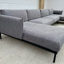 Modern Stylish 3 PC Sectional Sofa Couch With 2 Chaises ( Free Quick Delivery Available)