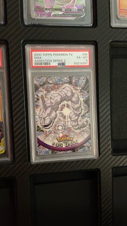 2000 Pokemon Topps Onix PSA 6