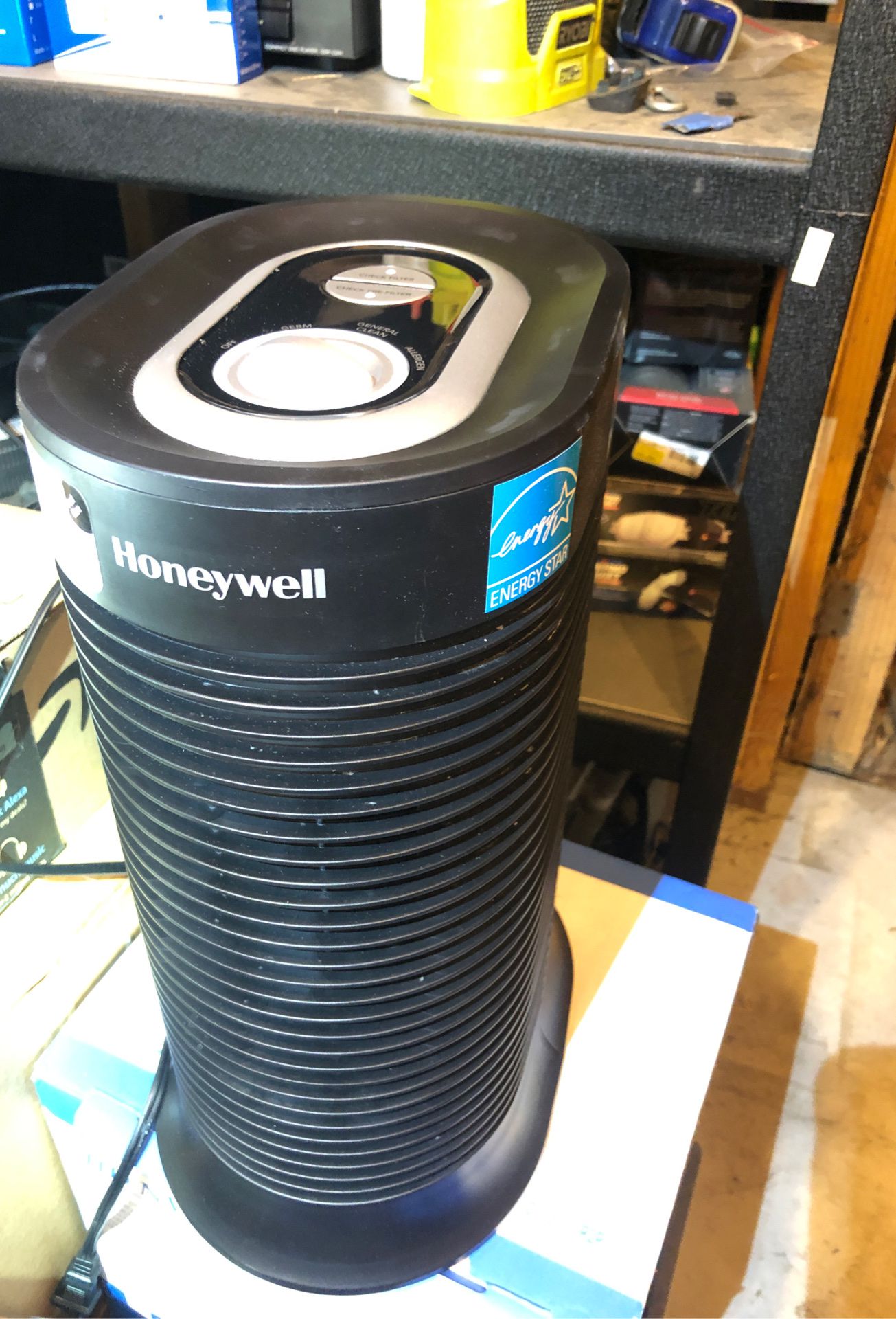 Honeywell True HEPA Compact Tower Air Purifier With Allergen Remover, HPA060