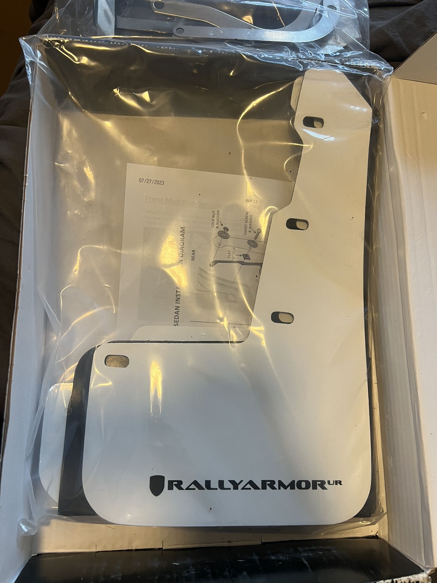 Rally Armor Mud Flaps - White