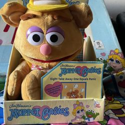 Muppet Babies Fozzie With DVD
