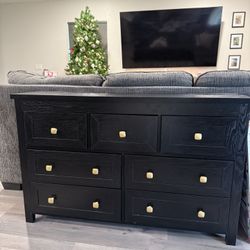 Black Dresser , Pottery Barn Dupe 