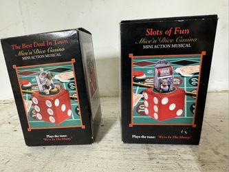 Enesco Slots Of Fun Music Boxes 