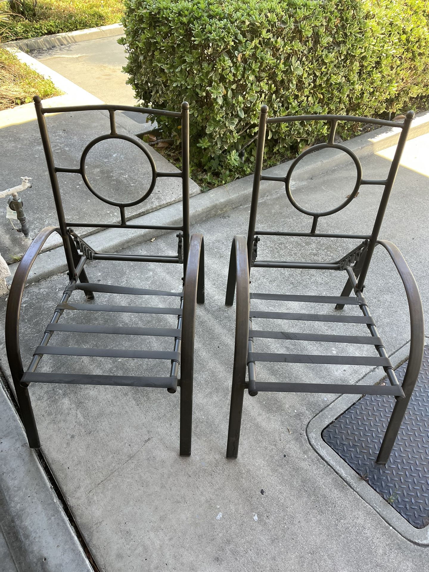 Patio Chairs - Set Of 2