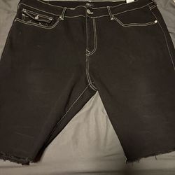Black True Religion Shorts